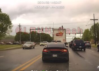 Watch A Stolen Dodge Hellcat Get Ambushed By Police