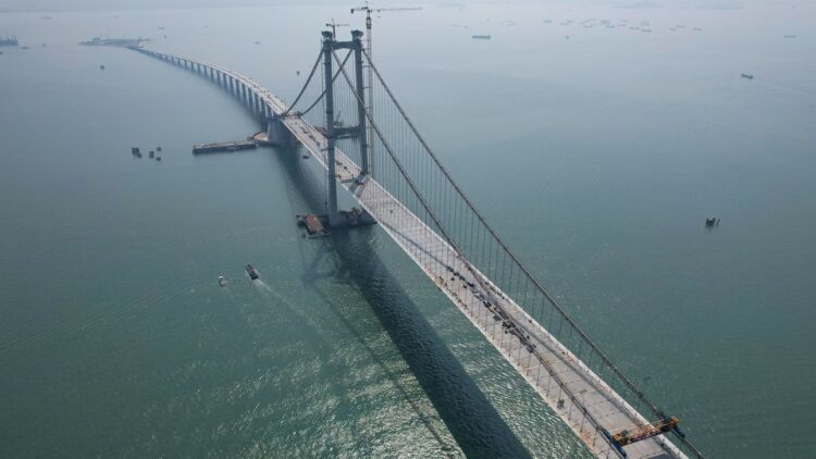 This 15-mile, $6.7B bridge is a symbol of China’s ambitions, and its problems