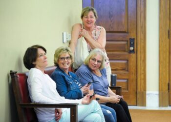 A photo of women snickering at trans lawmaker Zooey Zephyr in Montana looks a lot like the photos of white people snickering at Black people in the 1950s