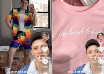 Target’s new Pride collection features ‘Live Laugh Lesbian’ shirt, tucking inclusive bikini bottoms: ‘I almost cried’