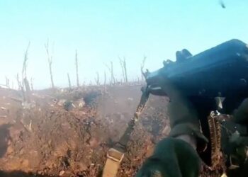 Belarusian battalion recaptures trenches from Russians on Donbas ‘road of life’