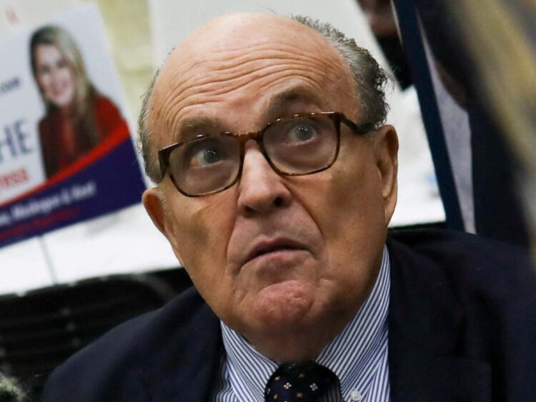 Grocery store employee sues Rudy Giuliani for $2 million, saying the ex-mayor lied to cops to put him in jail