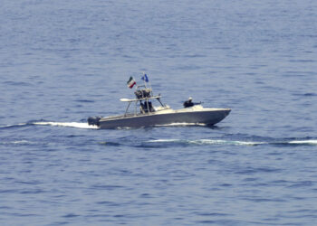 US and allied naval commanders in Mideast transit Strait of Hormuz, in show of force against Iran