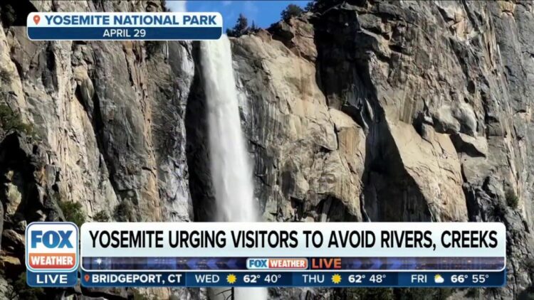 Snowmelt causing concerns for flooding at Yosemite National Park