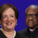 Justice Elena Kagan was worried about the ethics of accepting bagels from friends, while Clarence Thomas was enjoying expensive vacations paid for by a GOP megadonor: report