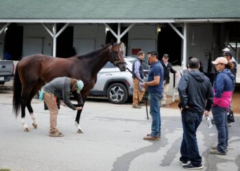 Kentucky Derby favorite scratched on morning of race. Who’s No. 1 now in a shortened field?