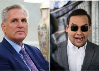 Kevin McCarthy Mocked For ‘Spineless’ Response To George Santos Indictment