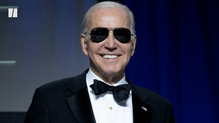 Biden Brings Down The House