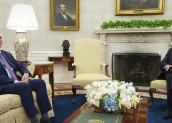 Biden says he’s optimistic about a debt limit deal