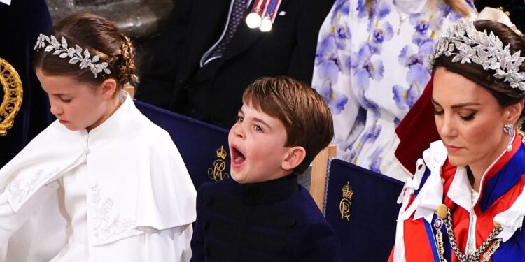 Prince Louis Steals The Show At King Charles’ Coronation