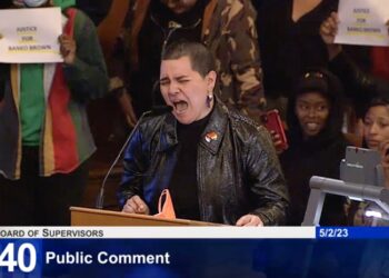 Trans Activist Shrieks at San Francisco Board of Supervisors