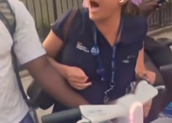 NYC hospital employee seen in viral video appearing to take bike from young Black men has receipts showing she rented it, lawyer says