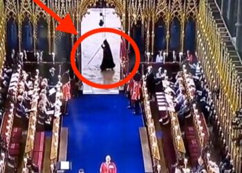 Haunting Figure Spotted In The Background At King Charles’ Coronation