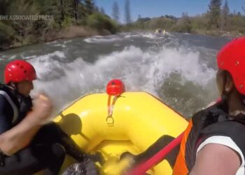 Winter storms lead to epic California whitewater rafting season