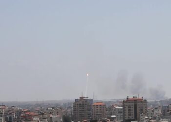 Rockets launch from Gaza after Israeli strikes