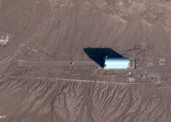 Airship Spotted Outside Giant Secretive Hangar In China