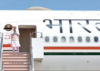 PM Modi leaves for Papua New Guinea after concluding Japan visit for G7 summit