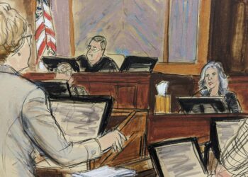 Trump accuser shows signs of trauma, resilience