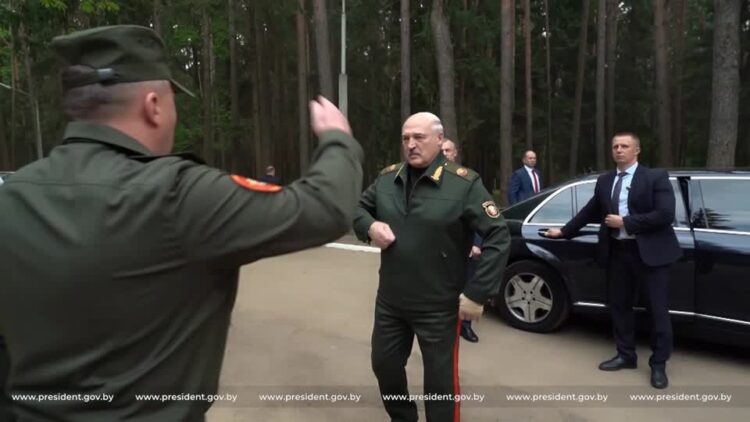 Belarus’ Lukashenko shown on TV chiding military