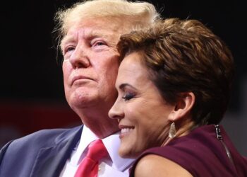 Kari Lake Fawns Over Donald Trump With One Of Her Most Brazen Claims Yet