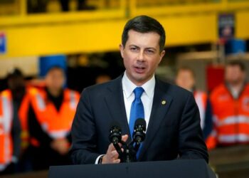 A Trump spokeswoman mocked Pete Buttigieg’s military service in a Memorial Day weekend spat with Ron DeSantis