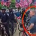 Cyclist Taunts Marching White Supremacists With Outstandingly Timed Heckles