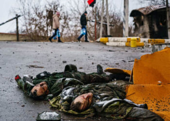 Russia builds gigantic facilities for sorting occupiers’ corpses – Ukraine’s Defence Intelligence