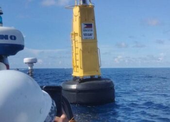Philippines places buoys in parts of South China Sea to assert sovereignty