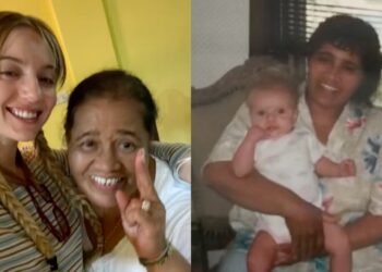 Model faces backlash for video of Filipino nanny returning home after 30 years of working for her family