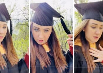 Russian student is stunned by how Americans treat her in her cap and gown on graduation day