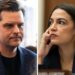 Matt Gaetz slams 2 Fox News hosts for over-sexualizing AOC and joking that he might divorce his wife and marry her instead