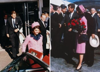 Jackie Kennedy’s pink suit is locked in a vault and will be hidden from public view until 2103. Here are surprising facts about the famous outfit.