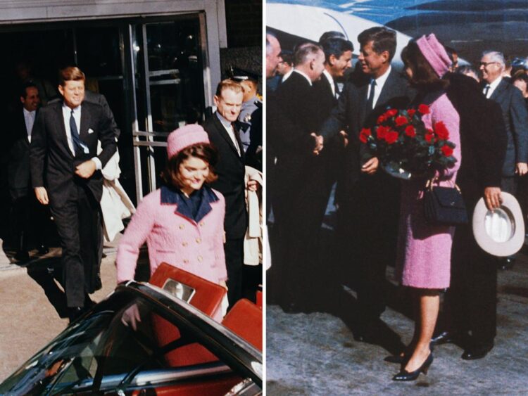 Jackie Kennedy’s pink suit is locked in a vault and will be hidden from public view until 2103. Here are surprising facts about the famous outfit.