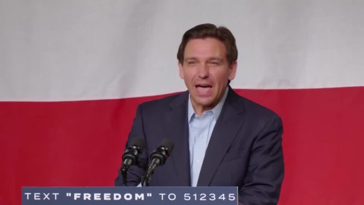 DeSantis tells Iowa the US is ‘in the wrong direction’