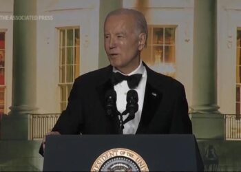 Biden jokes about age amid reelection bid