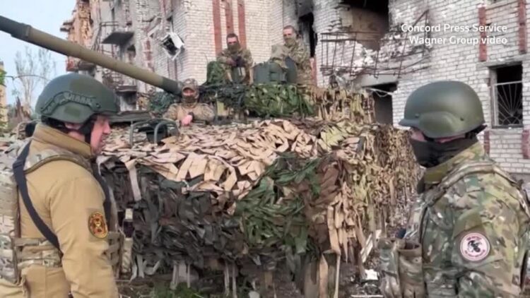 Russian military replacing Wagner units in Bakhmut