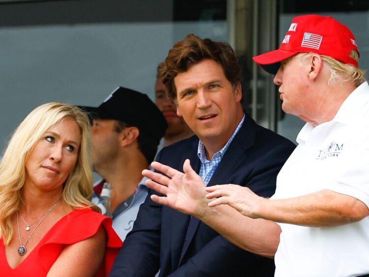 Tucker Carlson was fired before he could give a conspiracy theory-laden monologue alleging a Jan. 6 protester was actually an FBI informant, biographer says