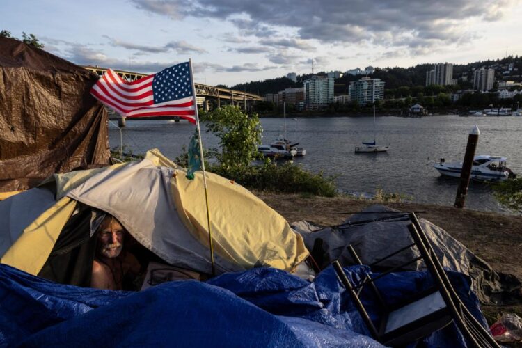 progressive Portland takes a hard turn on homelessness