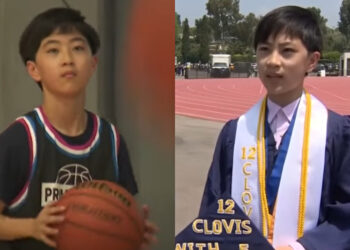 12-year-old California boy graduates college with 5 degrees