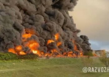 Second Russian train hit by explosive near Ukraine border