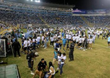 At least 9 dead in stampede at soccer stadium in El Salvador