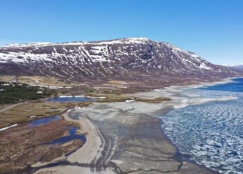 Hiker stumbles upon 7,000-year-old fish traps in shrinking Norway lake. Take a look