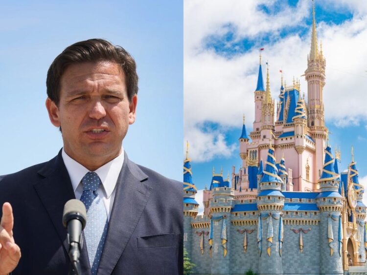 The judge assigned to hear Disney’s lawsuit against Ron DeSantis just disqualified himself from the case because a ‘third-degree’ relative owns stock in the company. A Trump appointee will replace him.
