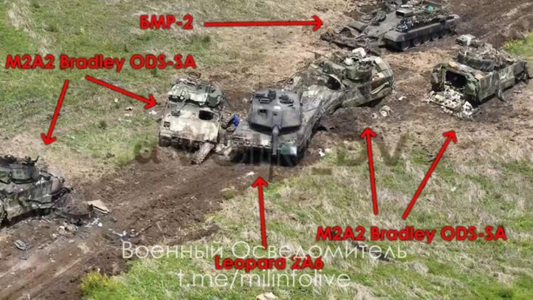 Russia Has Destroyed Its First Ukrainian Bradley Fighting Vehicles
