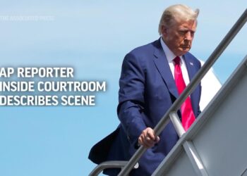 AP reporter inside courtroom describes scene