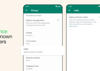 WhatsApp update adds option to automatically silence unknown callers
