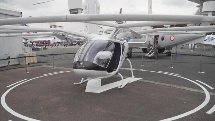 Flying taxis star at Paris Air Show, next stop: the Olympics