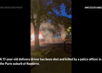 Police shooting sparks unrest in Paris suburb