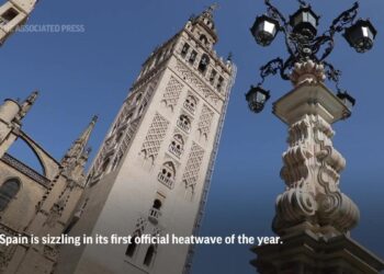 Medieval Spanish city swelters in hot spell