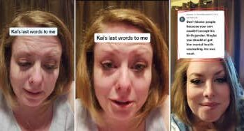 Emotional Mom Shares Her Son’s Last Words And People Blame Her — ‘He Was Weak’